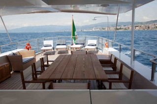 Motor yacht MARHABA - Top Deck Dining